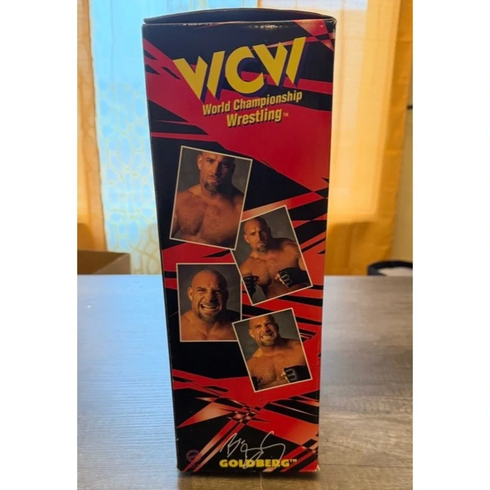 WCW Goldberg Signature Series Action Figure KB Toys Exclusive Limited Edition